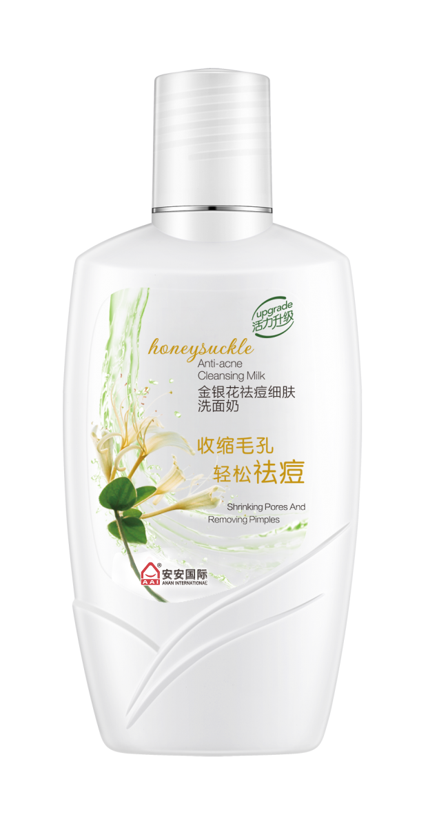 4008云顶集团金银花祛痘细肤洗面奶