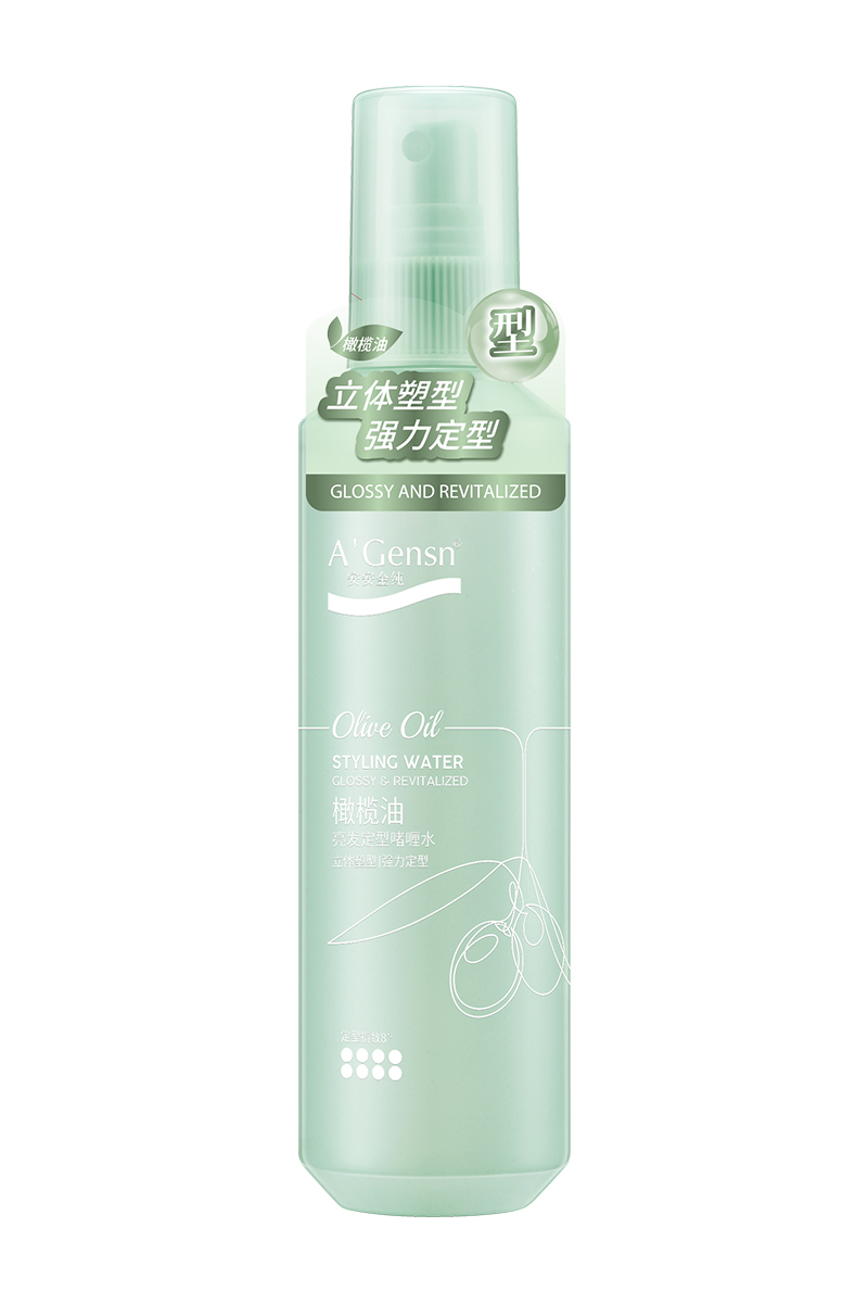 4008云顶集团金纯橄榄油亮发定型啫喱水